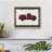 Checkered Truck -Framed Print - Restickable-759923793