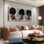 3 Piece Wrapped Canvas Print