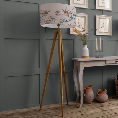 Genji 158 H cm Tripod Floor Lamp