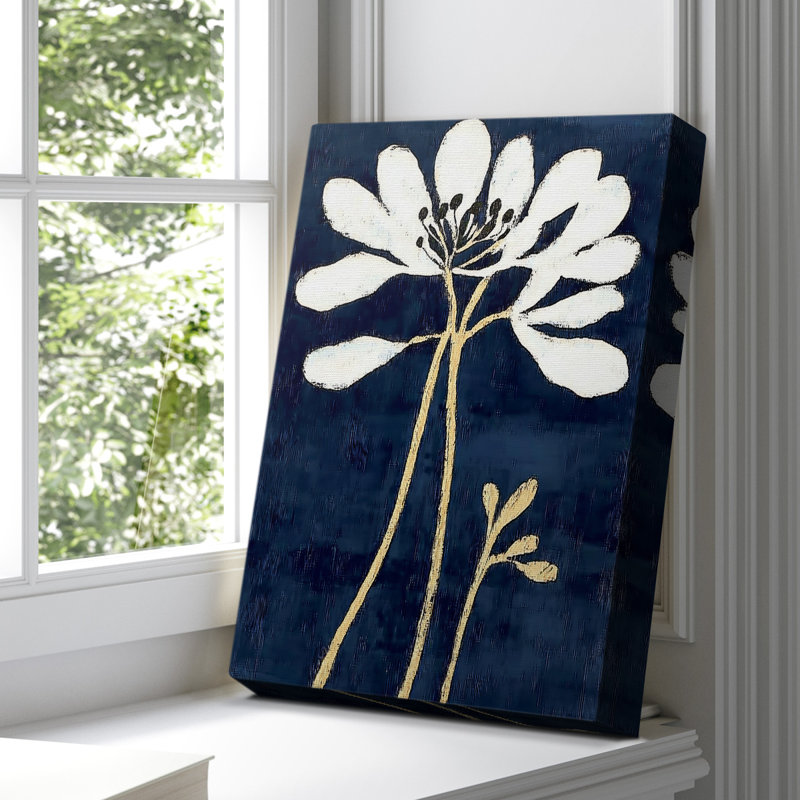 Toile tendue à motif floral CLX Gallery - prête à être accrochée, H 27 po x l 18 po