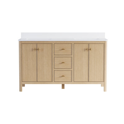 Meuble-lavabo double 60 po Kingsley