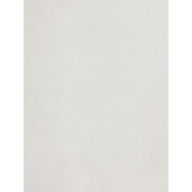 Area Rug in White, Rectangle 6' x 9'
