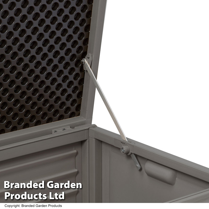 17 Stories Nurdin 490 Litre Plastic Lockable Deck Box
