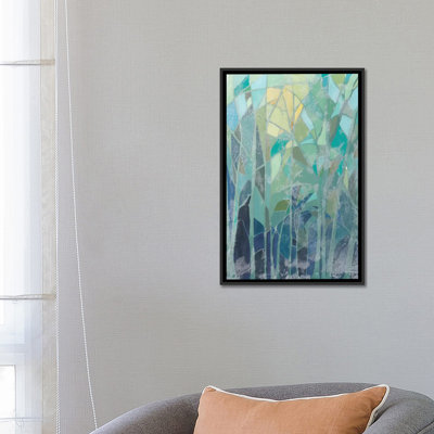 Reproduction d'art sur toile «Stained Glass Forest II»