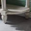 Console demi-cercle en bois massif gris-132447671-132447674