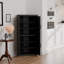 Armoire de rangement de coin de 31 po de largeur avec placage en bois massif (ensemble de 2)-1271325366-1271325386-1268302955