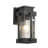 11" H Modern Black Outdoor Wall Lantern