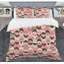  Ensemble de housse de couette abstrait rétro V Mid-Century-112926462-40703555