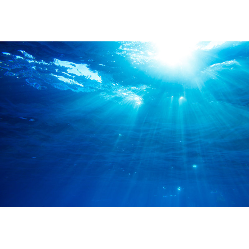 Blue Sea by Nevodka - Wrapped Canvas Print, 30cm H x 46cm W x 3.8cm D