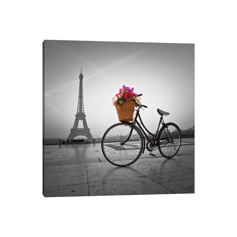 Paris VII - Wrapped Canvas Graphic Art, 30.48 cm H x 30.48 cm W