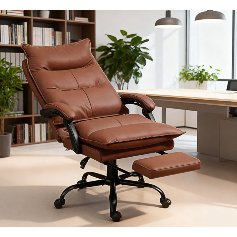 Fauteuil inclinable luxueux avec repose-pieds