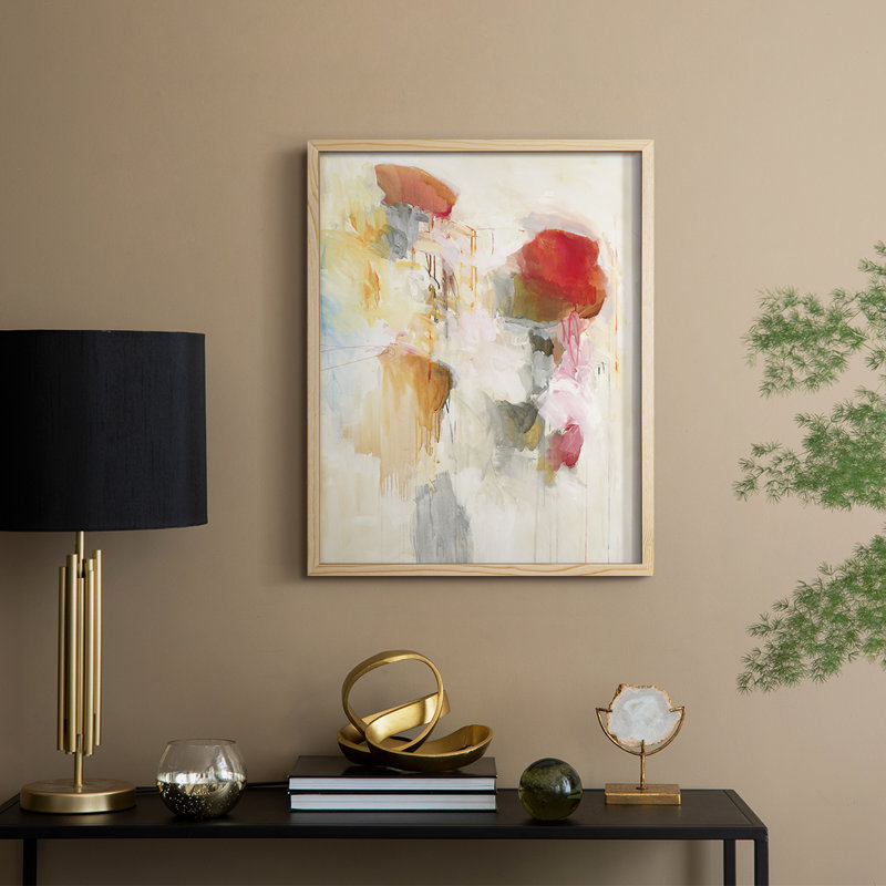 Boundless I, reproduction d'art encadrée - bois massif, Naturel, H 15 po x l 12 po