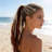 Elastic Dirty Braid Ponytail