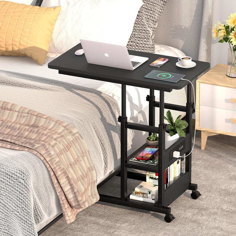 Table de bout Mihane, Noir