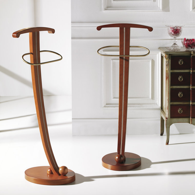 Callista Freestanding Valet Stand, Mogano