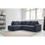 Brave Dave 6 Seater Corner Sofa Bed Chenille-117515048