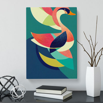 Ireton Duck Contemporary - Wrapped Canvas
