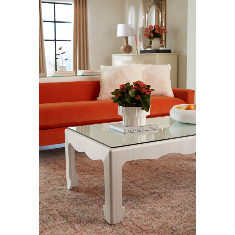 Gianna Coffee Table, Sand White