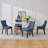 Linen Upholstered Tufted Dining Chairs with Solid Wood Legs Set of 2-1677507604-1677507606
