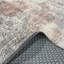 Tapis oriental en chenille de coton beige crème Pender-2064337617