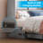 Queen Murphy Bed With Large Storage Drawer & Charging Station, Grey-2106037915