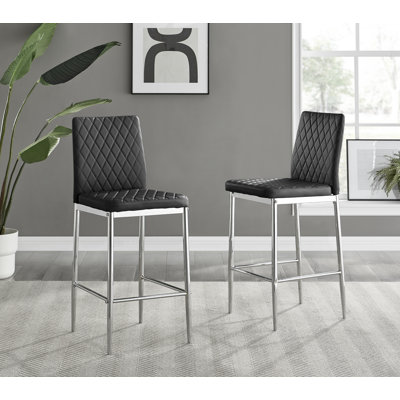 Tabouret de bar en similicuir