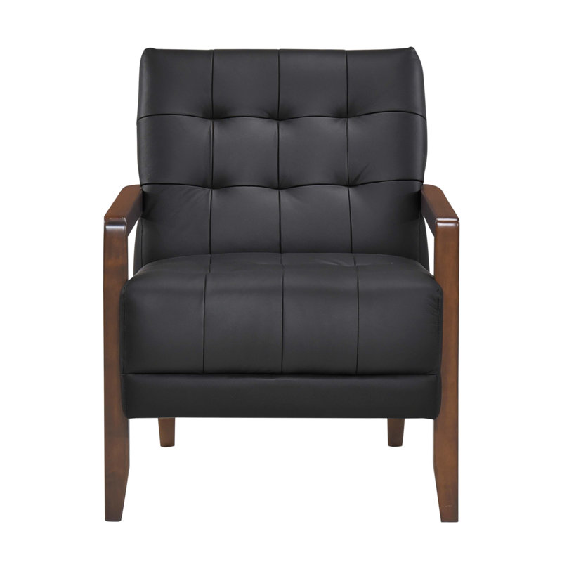 Chaise d'appoint de style moderne, Noir