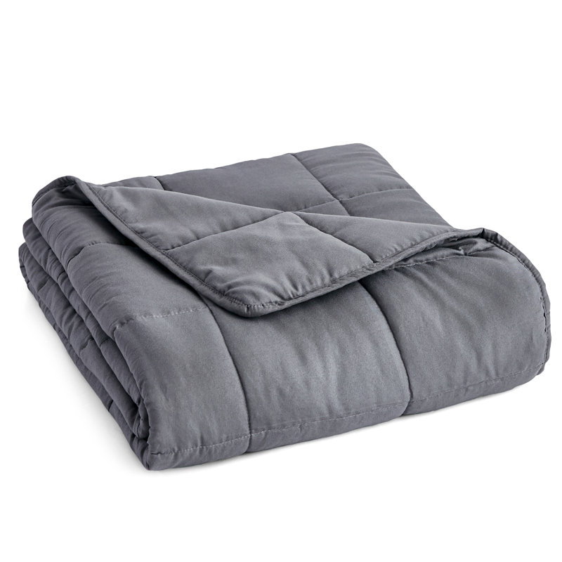 Weighted Throw Blanket, Charcoal