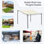 Pavillon de jardin extérieur en acier de 10 pi x 10 pi Outsunny-49417556