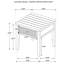 Sutter Distressed Java 1-Drawer Square End Table