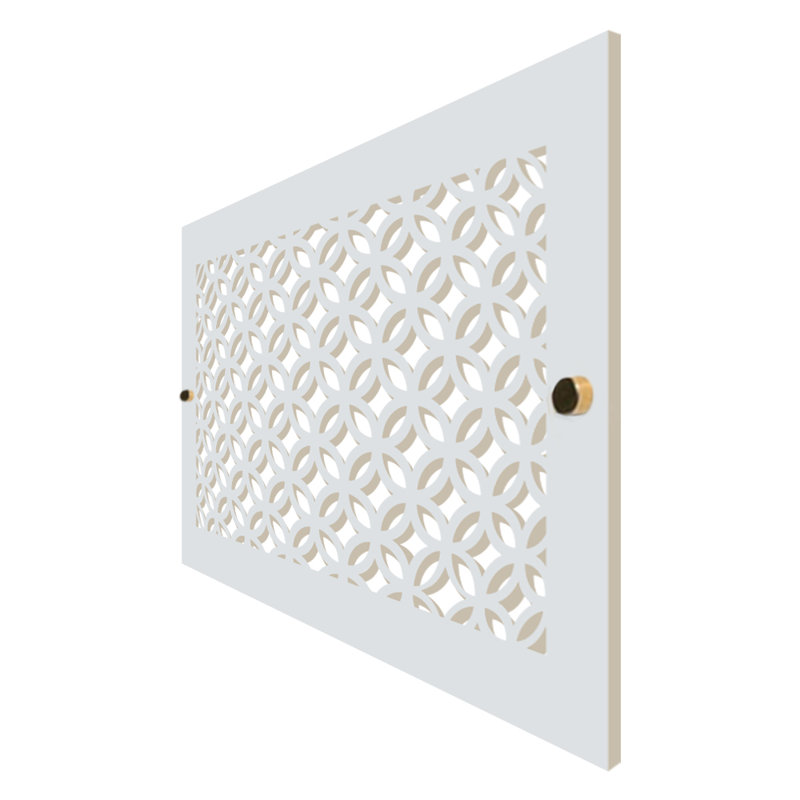 Registres muraux et de plafonds Stellar Air White , L 4 po x l 10 po x H 0,25 po