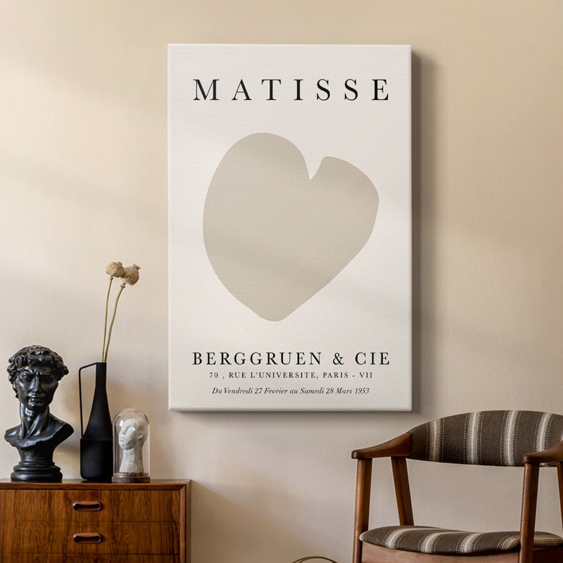 Matisse CCXIX, reproduction encadrée - galerie Cavas sur mesure, H 18 po x l 12 po
