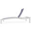 Chaise longue sans accoudoirs en aluminium Bazza Sling-98932014-98932015