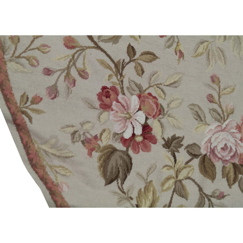 Handmade Wool Floral Area Rug