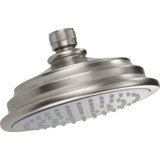 Traditional 5.62" Brass Single Function Showerhead 2.5 GPM