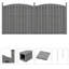 72.83 cm H x 148 cm W Fence Panels Fencing