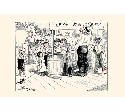 " The Lemonade Stand " by Clare Briggs