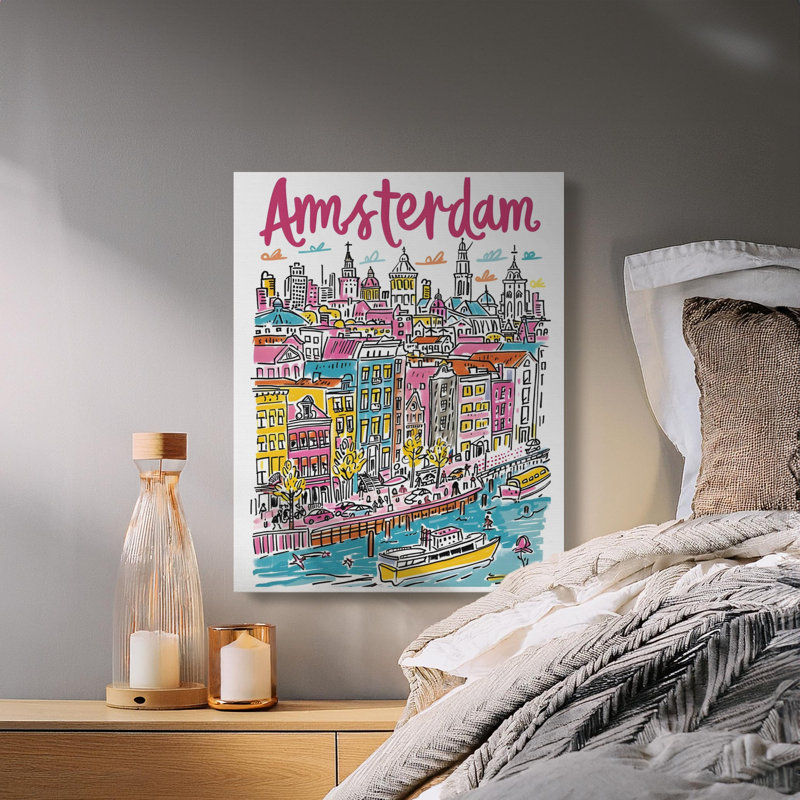 Durgin Wrapped Canvas Print Set, 16x24