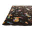 Tapis brun foncé Ojeda