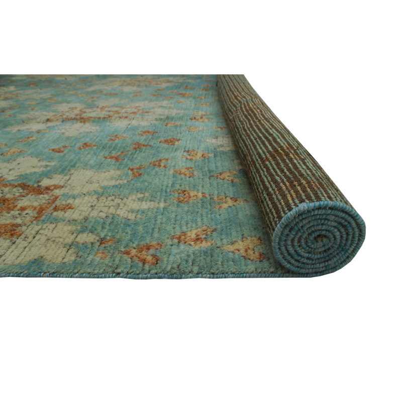Tapis vert Balochi Kazutoshi Lt.