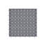 Carreau de terrasse 11,5 "x 11,5" en plastique gris brique