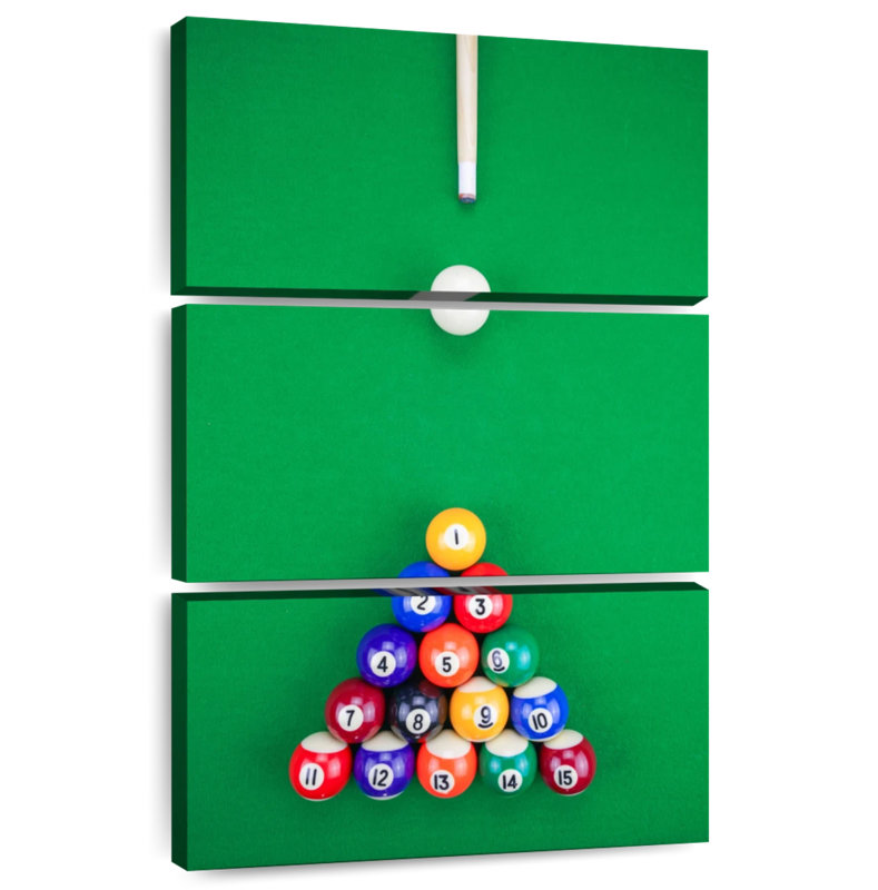 Senne Snooker Pyramid, 65" H x 42" W