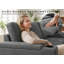 3 Seater Linen Blend Sofa Bed-822452266