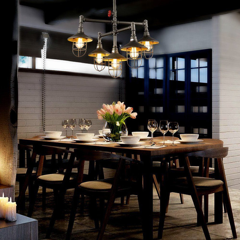 Lustre spoutnik 5 lumières Hollander Hollander
