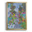 Magenta Garden, reproduction encadrée de qualité supérieure - prête à être accrochée-88100038-88100037