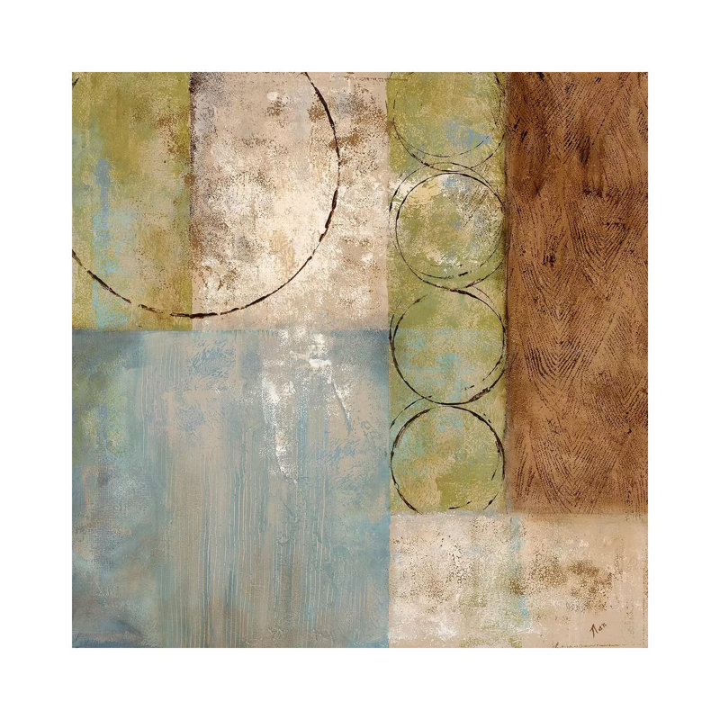 Going Green II by Nan - Painting on Canvas, 66.04 cm H x 66.04 cm W x 1.91 cm D, Wrapped Canvas