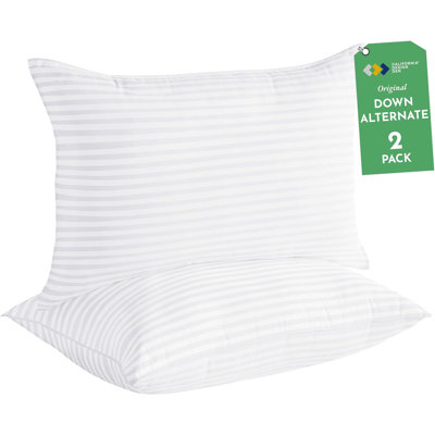 2-pack Bed Pillows Set Of 2 For Sleeping, Cooling Luxury Hotel Pillows For Back, Stomach Or Side Sleepers