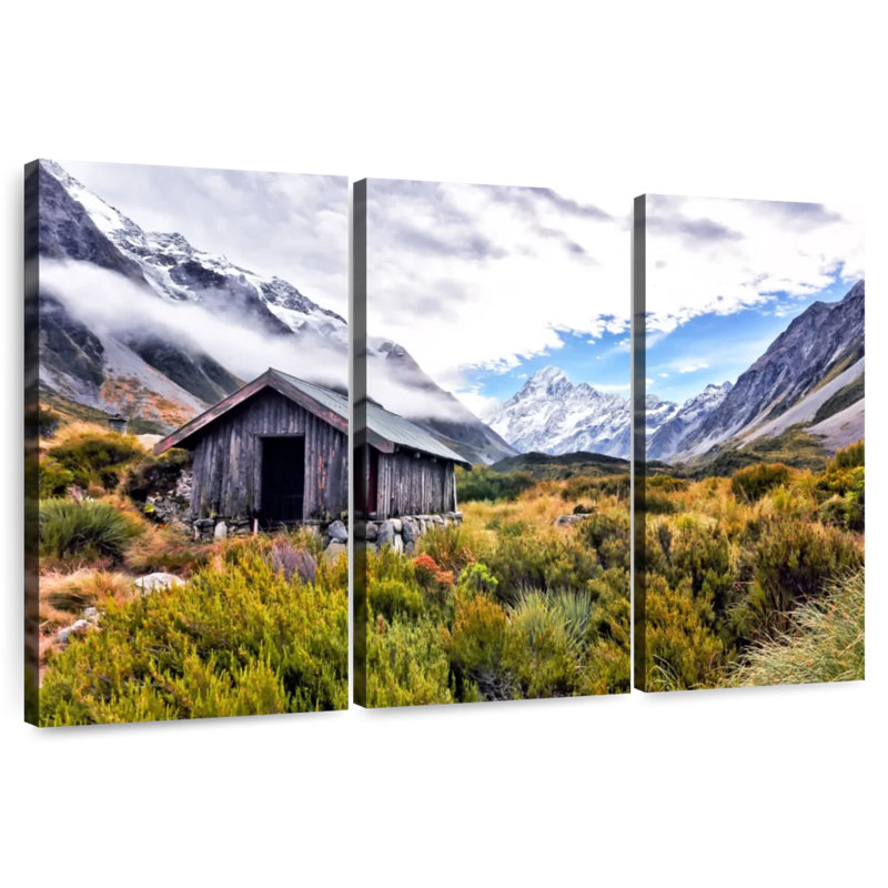 Lilie Scenic Mount Cook National Park, 28" H x 45" W
