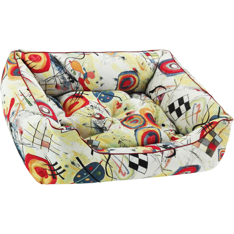 Orthopedic Polyester Pet Bed, Large (90cm W x 60cm D x 30cm H)