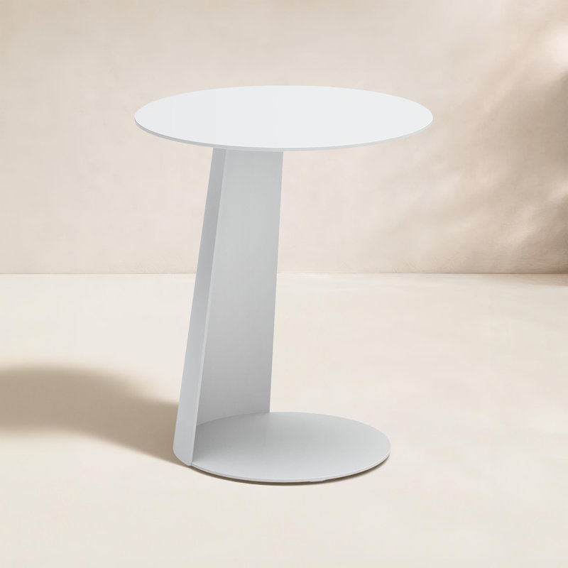 Kepper Outdoor Round Side Table